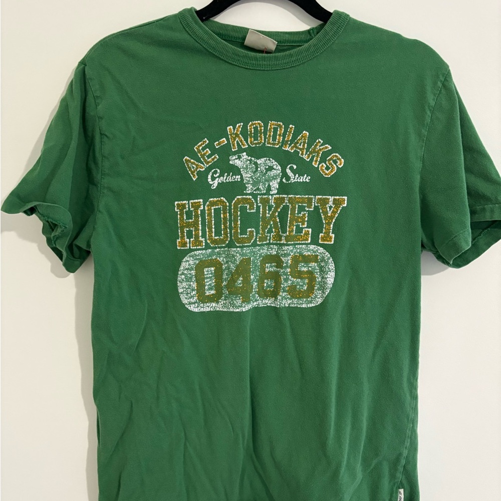 Y2K Era AE-Kodiaks Hockey T-Shirt